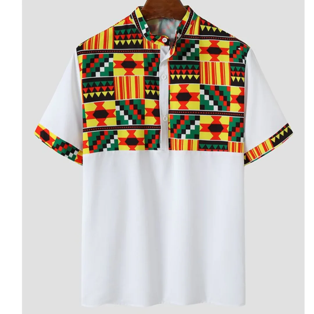 Camiseta para dança africana plus size